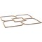 Ekena Millwork 39W x 39H x 38T Small Olivia Decorative Fretwork Wood Ceiling Panels, Red Oak CELW39X39X0375OLVRO - alternate 5